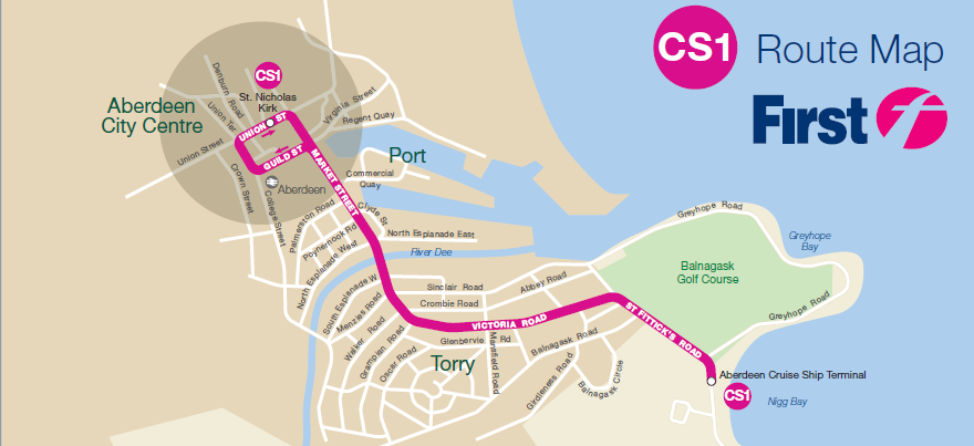 first bus journey planner aberdeen